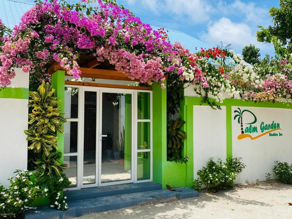 Hotel Palm Garden Thoddoo-Atoll Exterior foto